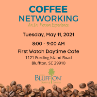 Coffee Networking at First Watch Daytime Café - May 2021