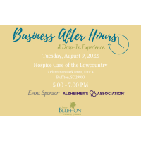 Business After Hours at Hospice Care of the Lowcountry, Sponsored by the Alzheimer's Association - August 2022