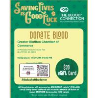 Blood Drive - Greater Bluffton Chamber of Commerce - March 2023