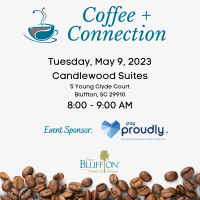 Coffee + Connection at Candlewood Suites, Sponsored by Pay Proudly - May 2023