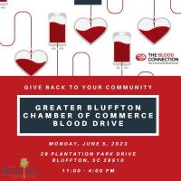 Blood Drive - Greater Bluffton Chamber of Commerce - June 5