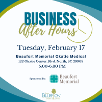 Business After Hours Hosted and Sponsored by Beaufort Memorial Hospital
