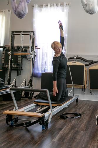 Core work on the Merrithew® SPX Reformer