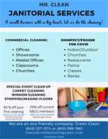 Mr. Clean Janitorial Services - Bluffton