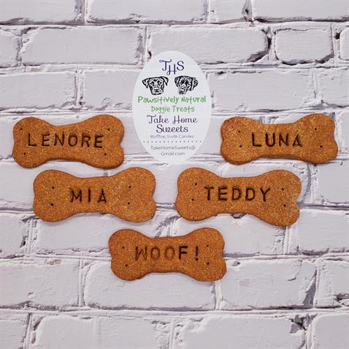 Custom Name Stamped Traditional Dehydrated Pawsitively Natural Doggie Treats