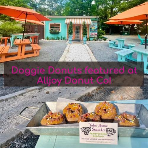 Doggie Donuts featured at Alljoy Donut Co