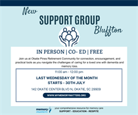 Memory Matters - New Services in Bluffton