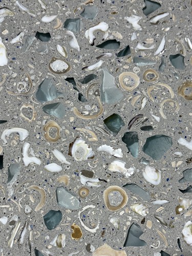 "Element" concrete close up