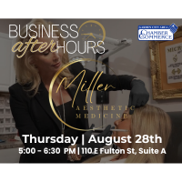 Business After Hours- Miller Aesthetic Medicine