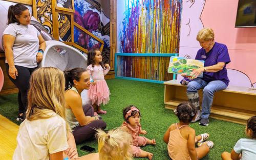 Play Dates with storytime every Wednesday and Friday at 11:30am