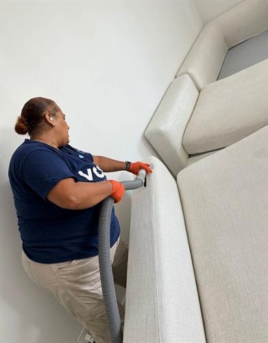 Upholstery cleaning