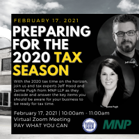 Preparing for the 2020 Tax Season w/ MNP LLP - 20/21