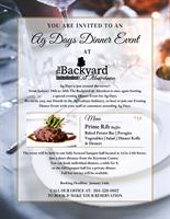 AG Days Dinner Event at The Backyard on Aberdeen