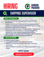 Shipping Supervisor (Night Shift) – Canada Packers Inc.
