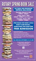 Rotary Spring Book Sale
