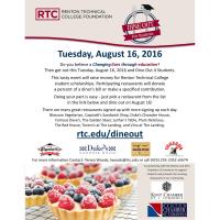 RTC Dine out for Students