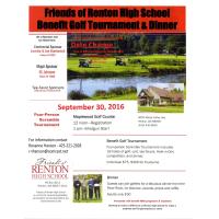 Friends of Renton High School Benefit Golf Tournament & Dinner 