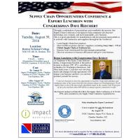 Supply Chain Opportunities Conference & Export Luncheon with Congressman Dave Reichert