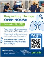 Respiratory Therapy & Occupational Therapy Assistant Degree Program Open House!