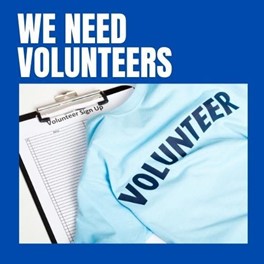 We are seeking volunteers to join our board and help with projects