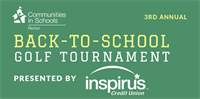 3rd Annual Back-to-School Golf Tournament