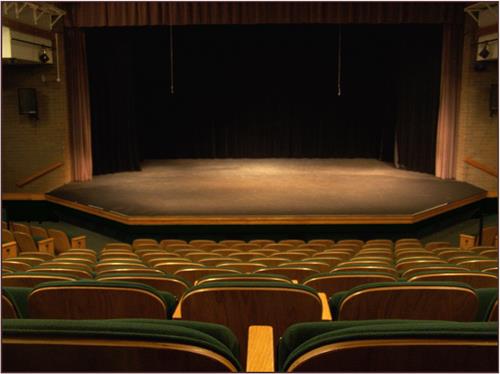 Stage from audience