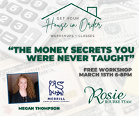 Get Your House in Order - "The Money Secrets You Were Never Taught!"