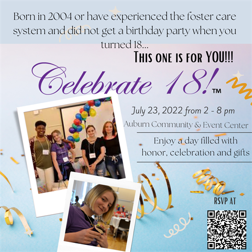 Celebrate 18! Invitation