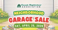 Cascade Neighborhood Garage Sale with Legendary Doughnuts