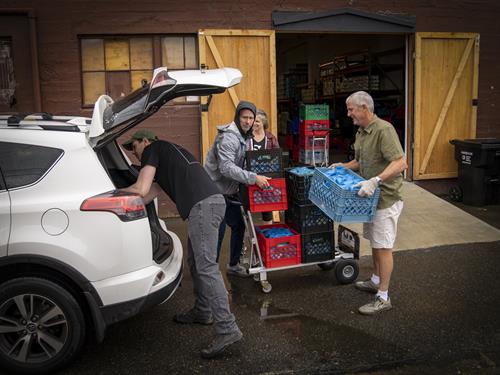 Thursdays are delivery days to 96 schools across 4 King County school districts.