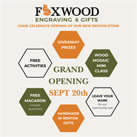 Foxwood Engraving & Gifts Grand Opening