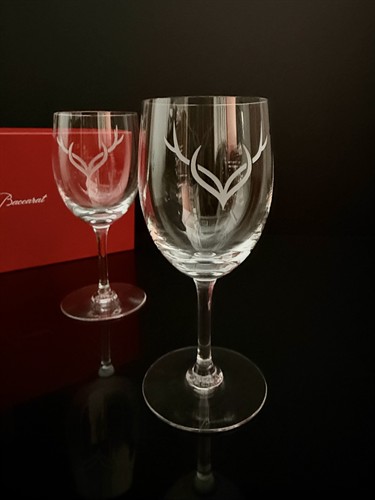 Etched Glassware for Leona Winery