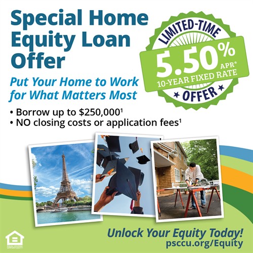 10-year Fixed-Rate Home Equity Loan Special—expires Aug 31, 2026