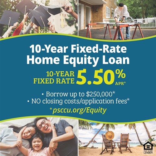 10-Year Fixed Rate Home Equity Loan