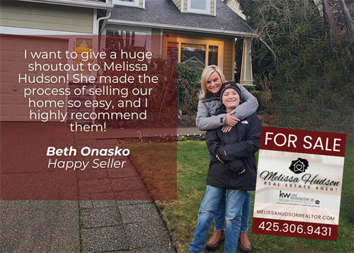 I love having a family run real estate business in Renton, Fairwood, Kent & Maple Valley!