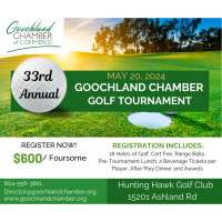 Goochland Chamber 33rd Annual Golf Tournament