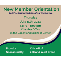 New Member Orientation