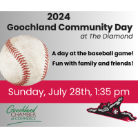 2024 Goochland Community Day at the Diamond
