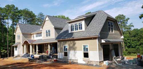 New Architectural Shingle Roof installation