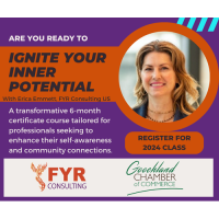 Chamber member brings you the opportunity to IGNITE YOUR INNER POTENTIAL 