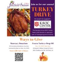 SAVE THE DATE & DONATE: 11-20-25 Donations for Turkey Drive