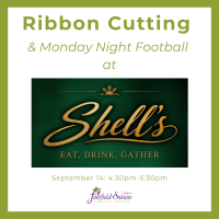 09-14-2026 Ribbon Cutting @ Shell's Bar and Grill