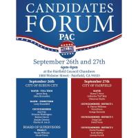 09-27-22 City of Fairfield Candidate Forum