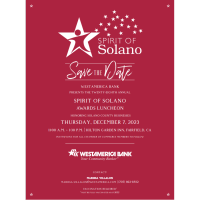 Spirit of Solano Awards Lunchon Presented by WestAmerica Bank