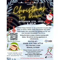 12-08-23 Christmas Toy Drive Presented by AREAA Napa Solano
