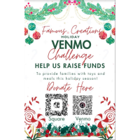 Famous Creations Holiday VENMO Challange