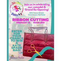 02-23-24 Ribbon Cutting @ Digital Stichz
