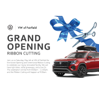 Ribbon Cutting & Grand Opening @ VW of Fairfield