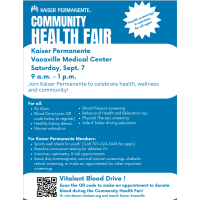 09-07-24 Community Health Fair Presented by Kaiser Permanente