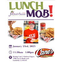 1-23-25 Lunch Mob @ Raising Cane's Chicken Fingers